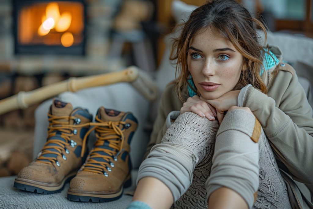 Phlébite : la marche et le repos en question