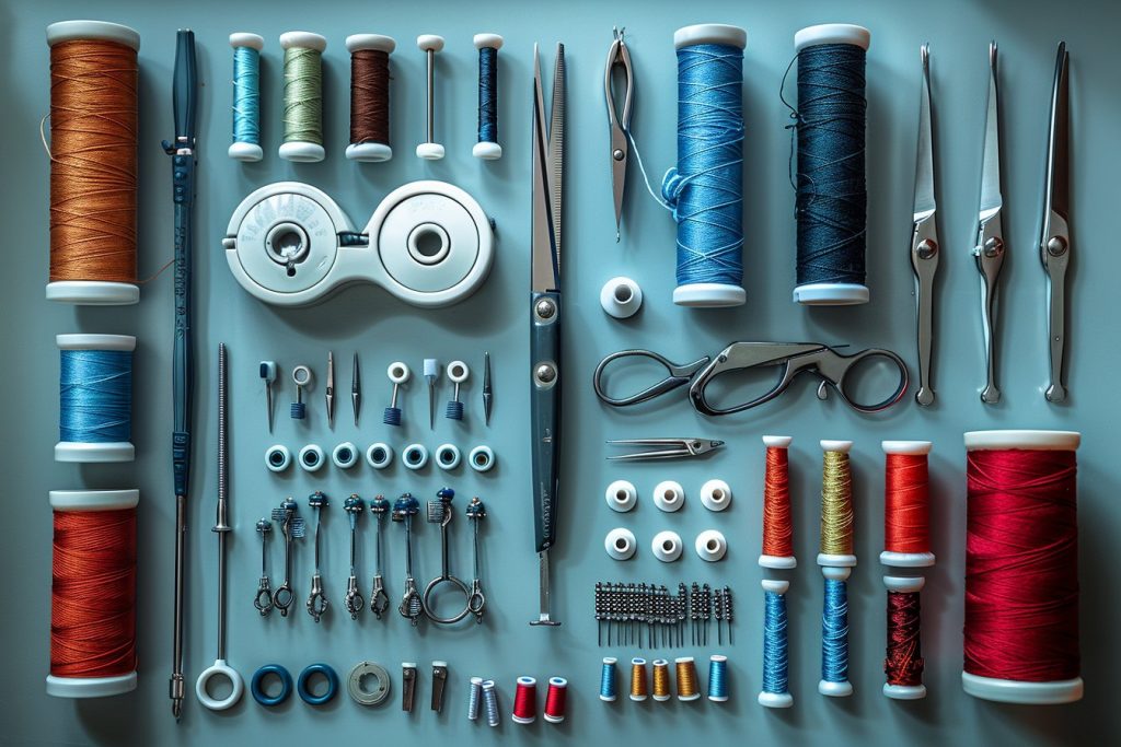 Découvrez les accessoires indispensables pour votre machine à coudre familiale ou industrielle