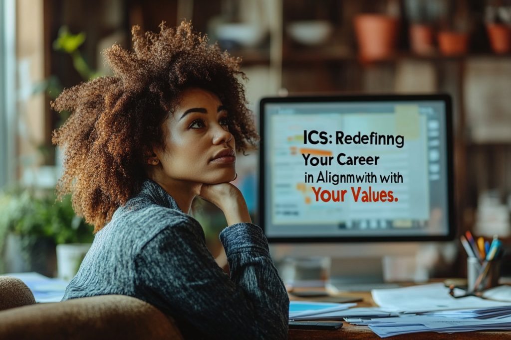 ICS : redéfinir votre carrière en accord avec vos valeurs