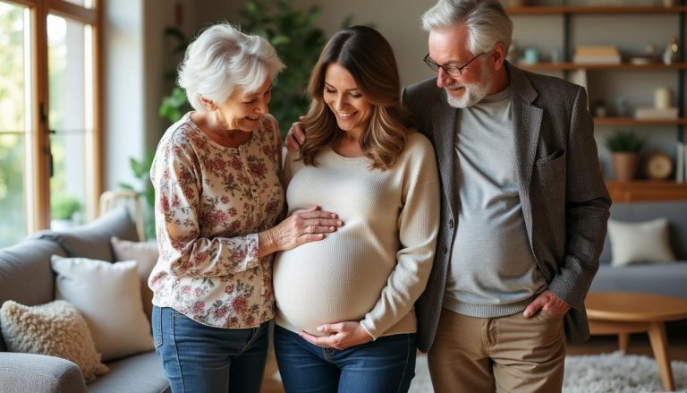 Grossesse et famille : le rôle précieux des grands-parents