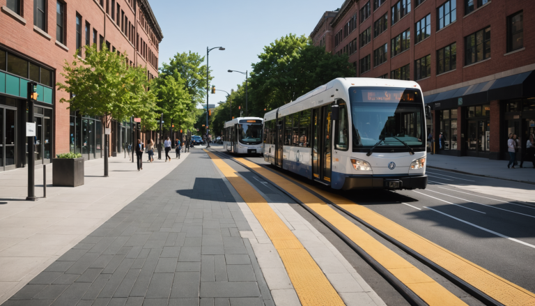 Itinéraires doux et accessibles : rampes – ascenseurs – transports