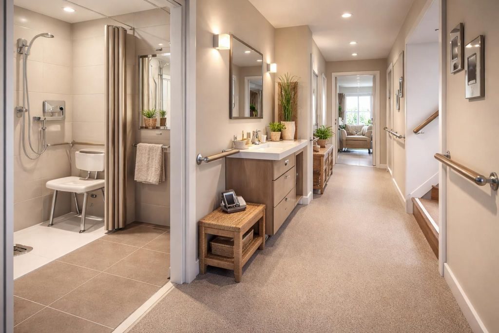 Adapter son logement senior avec des solutions pratiques chez Leroy Merlin et Castorama