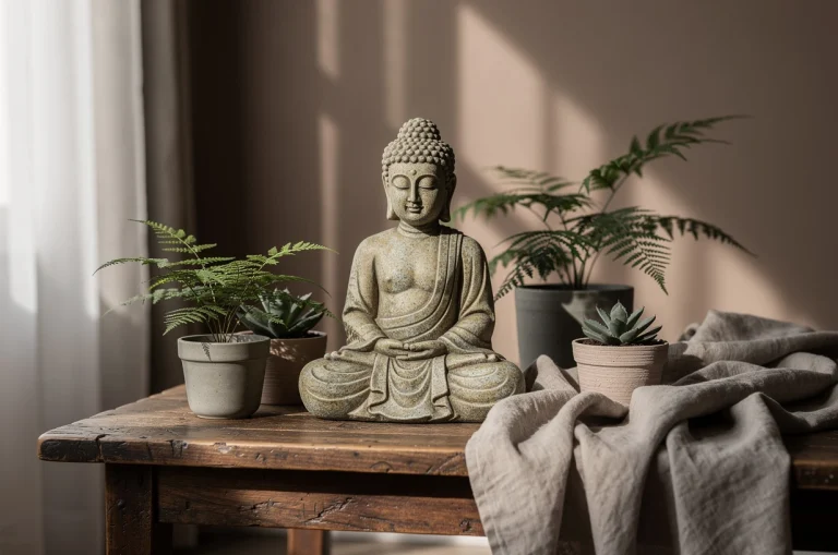 Où placer les meilleures pièces de déco bouddha chez soi pour allier style et harmonie